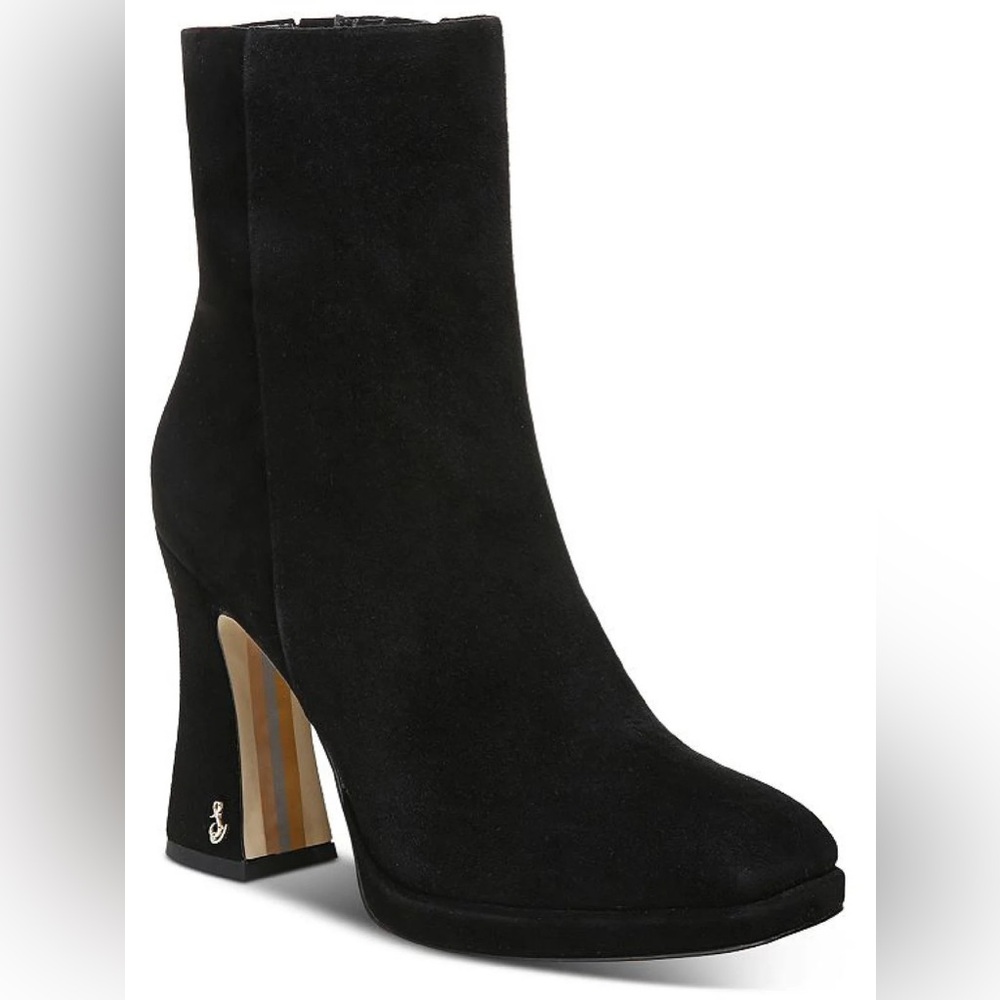Jaye Ankle Bootie - Black Suede
